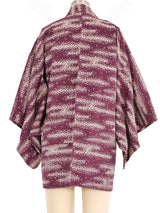 Eggplant Shibori Haori Kimono Jacket arcadeshops.com