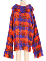 1991 Yves Saint Laurent Chunky Knit Sweater Dress Dress arcadeshops.com