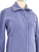 MM6 Maison Margiela Blue Wool Jacket Jacket arcadeshops.com