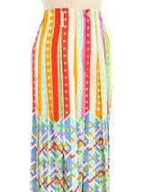 Gucci Printed Pleated Culottes Bottom arcadeshops.com