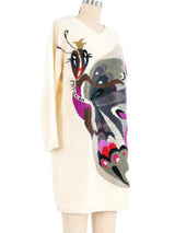 Krizia Butterfly "Miss Krizia" Sweater Dress Dress arcadeshops.com