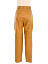 Butterscotch Leather Pants Bottom arcadeshops.com