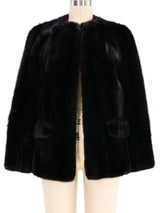 Cropped Mink Coat Outerwear arcadeshops.com