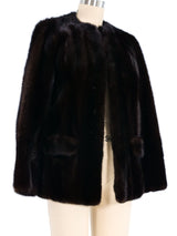 Cropped Mink Coat Outerwear arcadeshops.com