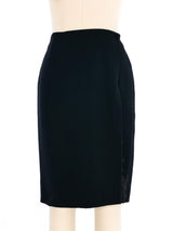 1998 Christian Dior Lace Trim Wrap Skirt And Jacket Ensemble Suit arcadeshops.com