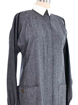 1980s Gucci Wool Flannel Dress Dress arcadeshops.com