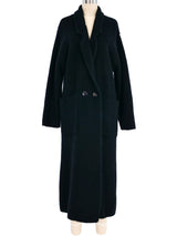 Black Knit Oversized Duster Outerwear arcadeshops.com