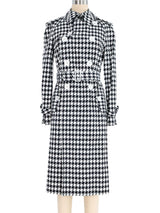 Junya Watanabe Comme des Garcons Deconstructed Houndstooth Coat Jacket arcadeshops.com
