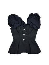 1980s Bergdorf Goodman Bustier Top Top arcadeshops.com