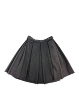 2004 Prada Box Pleat Rhinestone Studded Skirt Bottom arcadeshops.com