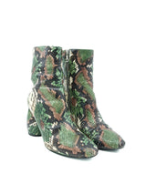 Dries Van Noten Snakeskin Ankle Boots, 36.5 Accessory arcadeshops.com