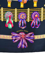 1988 Hermes Les Rubans du Cheval Scarf Accessory arcadeshops.com