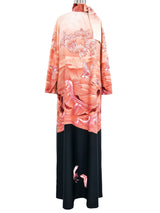 Christian Dior Printed Lounge Caftan Dress arcadeshops.com