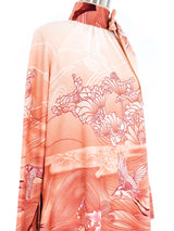 Christian Dior Printed Lounge Caftan Dress arcadeshops.com