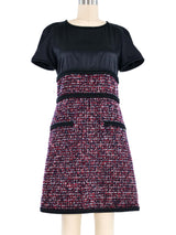 Chanel Silk And Tweed Dress Dress arcadeshops.com