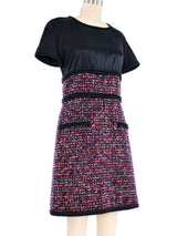 Chanel Silk And Tweed Dress Dress arcadeshops.com