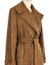 Bottega Veneta Tweed Car Coat Outerwear arcadeshops.com