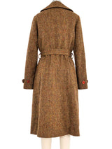 Bottega Veneta Tweed Car Coat Outerwear arcadeshops.com