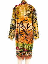 Deer Tapestry Coat Outerwear arcadeshops.com