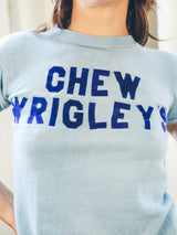 Wrigley's Flocked Short Sleeve Sweatshirt T-Shirt arcadeshops.com