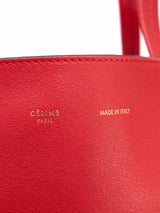 Celine Red Phantom Cabas Tote Accessory arcadeshops.com