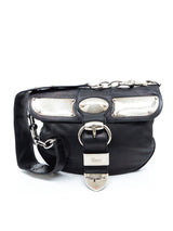 Gucci Black Leather Romy Messenger Bag Accessory arcadeshops.com