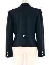 1990s Valentino Peplum Jacket Jacket arcadeshops.com