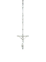 Elsa Peretti Tiffany Sterling Silver Rosary Necklace Jewelry arcadeshops.com