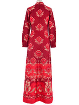 Metallic Lotus Jersey Gown Dress arcadeshops.com