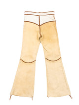 1970s Whipstitch Deerskin Flares Bottom arcadeshops.com