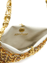 1960s Tortoise Ring Chain Bag Accessory arcadeshops.com