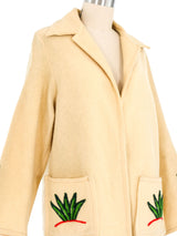 1940s La Muchacha Mexican Embroidered Souvenir Jacket Jacket arcadeshops.com