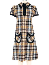 1970s Oscar de la Renta Tweed Dress Dress arcadeshops.com