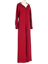 Galanos Hooded Jumpsuit Jumpsuit arcadeshops.com