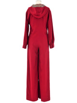 Galanos Hooded Jumpsuit Jumpsuit arcadeshops.com