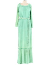 Mary McFadden Dimensional Pleated Maxi Dress Dress arcadeshops.com