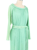 Mary McFadden Dimensional Pleated Maxi Dress Dress arcadeshops.com