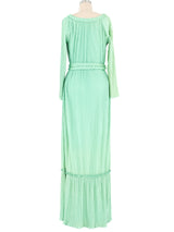 Mary McFadden Dimensional Pleated Maxi Dress Dress arcadeshops.com