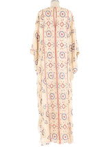 Profils Du Monde Embellished Silk Caftan Dress arcadeshops.com