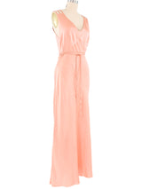 1930s Blush Silk Slip Dress Dress arcadeshops.com