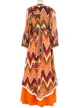Gina Fratini Printed Prairie Dress Dress arcadeshops.com