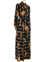 Jean Varon Deco Printed Maxi Dress Dress arcadeshops.com