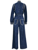 Christian Dior Denim Jumpsuit Jumpsuit arcadeshops.com