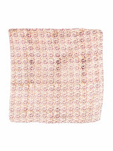 Indian Block Printed Silk Scarf Accessory arcadeshops.com