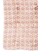 Indian Block Printed Silk Scarf Accessory arcadeshops.com