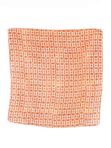 Indian Block Printed Silk Scarf Accessory arcadeshops.com