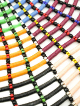 Recycled Plastic Bib Statement Necklace Jewelry arcadeshops.com