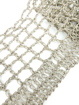 Oversize Metal Wire Crochet Belt Accessory arcadeshops.com