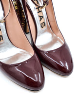 Rochas Bead Accented Patent Heels, 37 Accessory arcadeshops.com