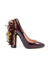 Rochas Bead Accented Patent Heels, 37 Accessory arcadeshops.com